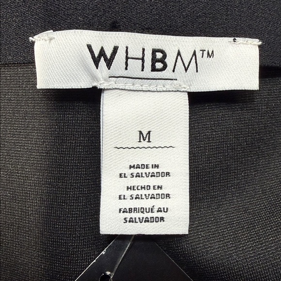 White House Black Market NWT Black Blue Gray Checkered Ponte High Rise Leggings - Picture 7 of 10